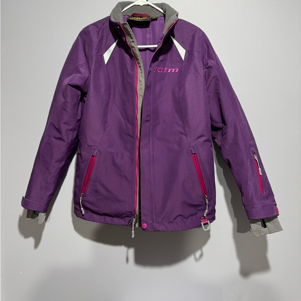 Klim Allure Insulated Winter Snow Ski/Sledding Gore-Tex Purple Jacket